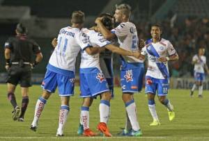Copa MX: Club Puebla derrotó 3-2 a Jaguares y avanzó a cuartos de final