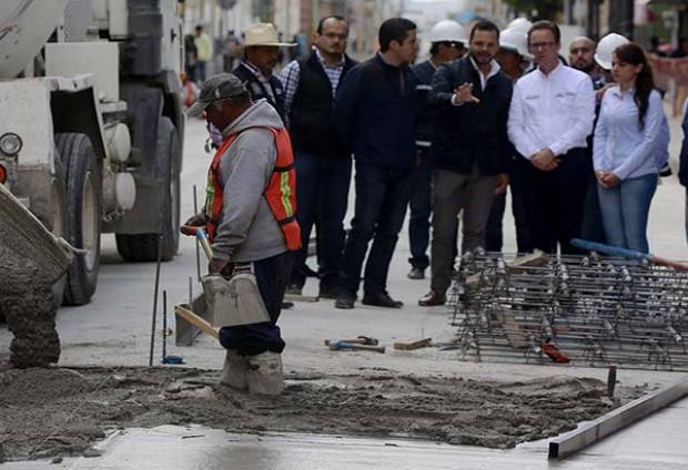 Banck supervisa obra de 9 Norte-Sur; David Aysa, nuevo secretario de Infraestructura y Servicios Públicos