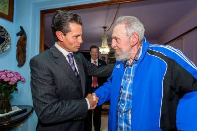 Peña Nieto asiste a los funerales de Fidel Castro este martes