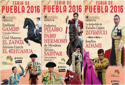 Feria de Puebla 2016: Presentan corridas de toros en el adiós de El Relicario