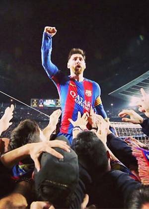 Mexicano tomó la foto más difundida del Barcelona y Messi