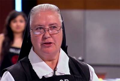 Hermana Flor de Puebla, en la final de reality show