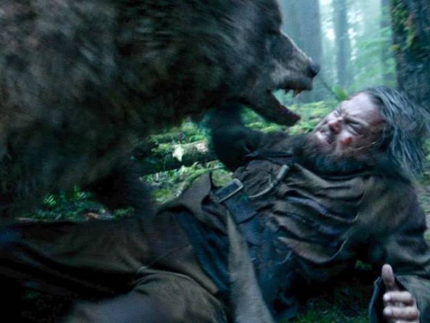 The Revenant ganó premio por escena del ataque de oso