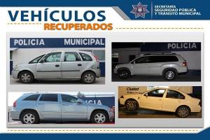 Policía de Puebla localizó once vehículos con reporte de robo