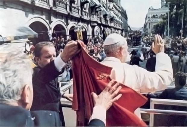 Recuerdan al Papa Juan Pablo II a 37 años de su visita a Puebla