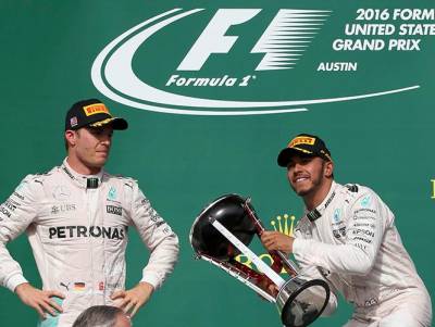 Lewis Hamilton se adjudicó el GP de Estados Unidos