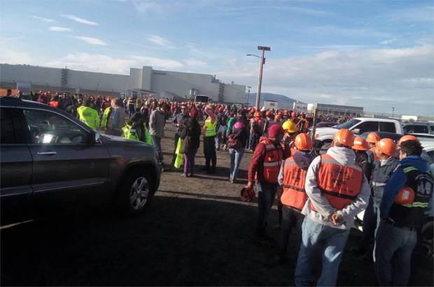 Cierran acceso a planta Audi en Puebla por adeudos con subcontratistas