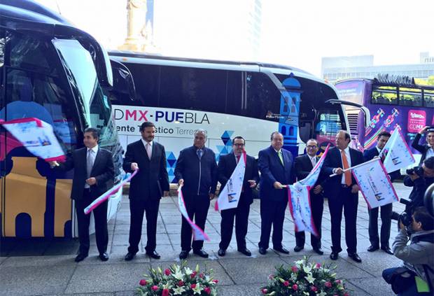 Viaje redondo Puebla-CDMX con nuevo servicio de Turibús