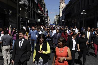 FOTOS: Así fue el simulacro de sismo de 8.1 grados en Puebla