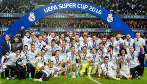 Real Madrid, campeón de la Supercopa de Europa, derrotó 3-2 al Sevilla