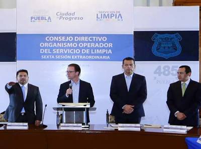 Casiano Urrutia, nuevo coordinador general del Organismo Operador de Limpia de Puebla