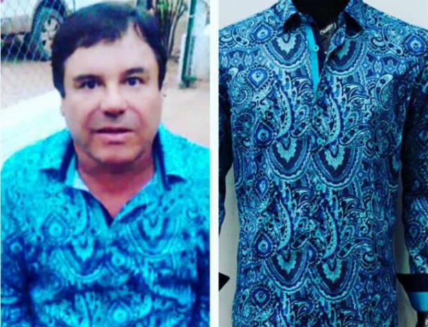 Ponen de moda camisas de &quot;El Chapo&quot; Guzmán