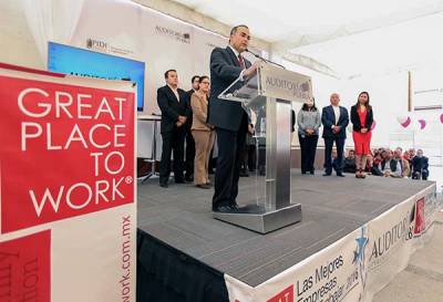 Great Place to Work reconoce a la Auditoría Puebla como lugar idóneo para trabajar