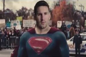 VIDEO: Superman Messi vs Batman Cristiano Ronaldo, se hizo viral