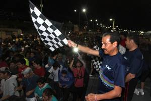 Carrera Nocturna Universitaria BUAP registró participación de 16 mil atletas