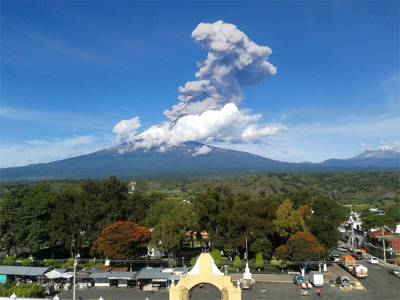 Popocatépetl presenta 141 exhalaciones y ocho explosiones