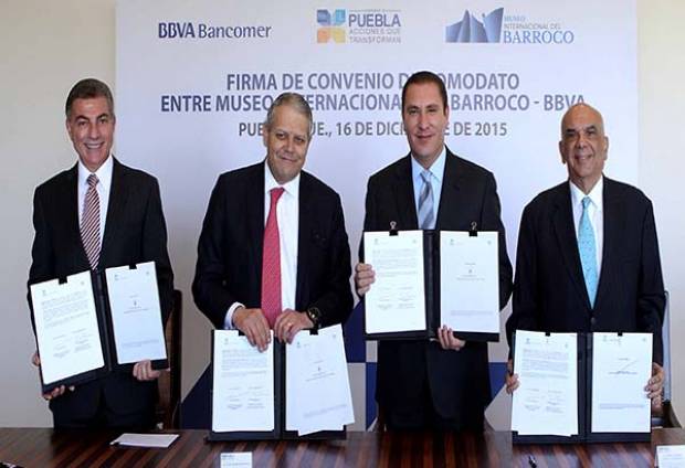 BBVA Bancomer prestará obras de arte a Puebla para el Museo Internacional Barroco