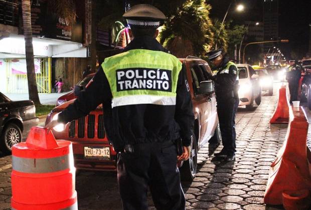 Alcoholímetro en Puebla: Remitieron 43 vehículos al corralón