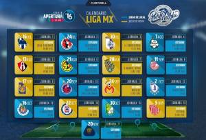 Club Puebla: Conoce el calendario para el Torneo Apertura 2016