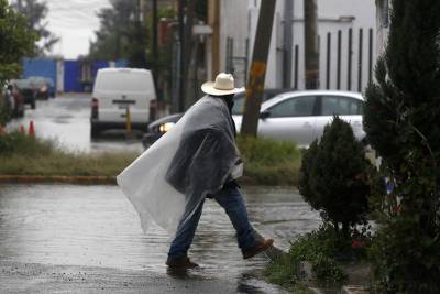 Lluvias intensas en Puebla por frente frío número 4