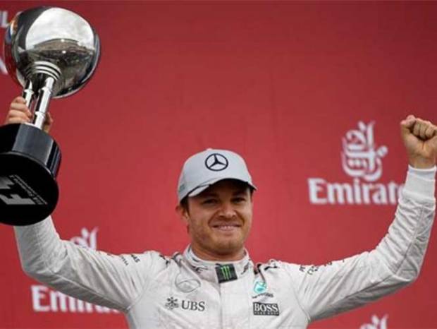 Nico Rosberg se llevó el GP de Japón