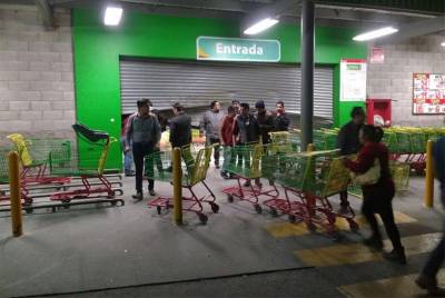 Saqueos en Edomex durante protestas contra gasolinazos