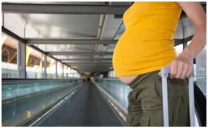 Restricciones al volar para mujeres embarazadas