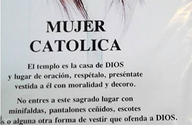 Obispo de Toluca impide a mujeres usar ropa “que ofenda a Dios”