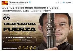 Puebla FC se quedó sin Luis Gabriel Rey, Monarcas lo compró en 1 mdd