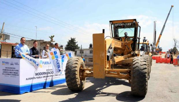 RMV y Banck dan inicio a modernización de puente  en autopista Puebla-Orizaba