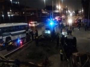 Pasajeros lincharon a ladrón en la autopista México-Puebla