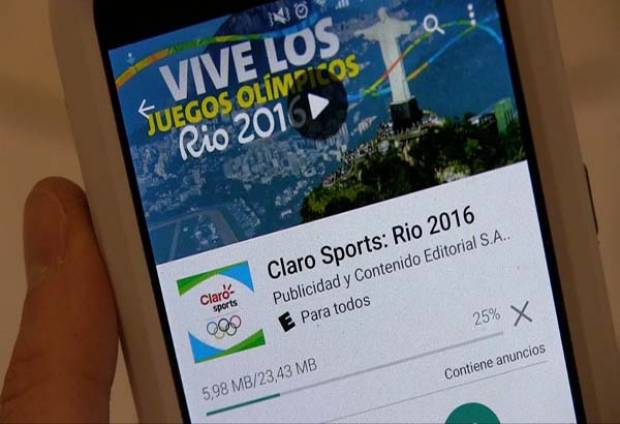 Claro Sports lanza una app para ver los Juegos Olímpicos