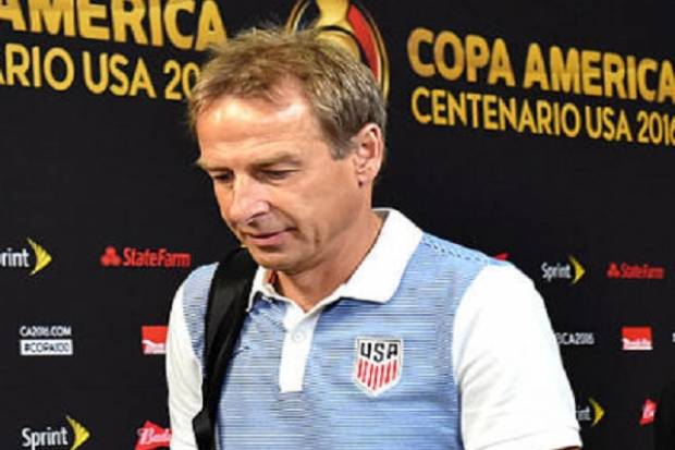 Jürgen Klinsmann fue cesado como DT de Estados Unidos