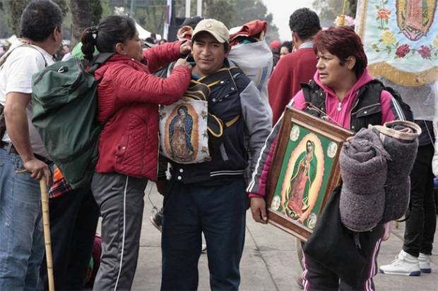 Más de 5 millones de personas visitan la Basílica de Guadalupe en DF