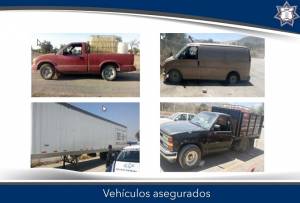 Policía de Puebla localizó camionetas para huachicoleo en operativos