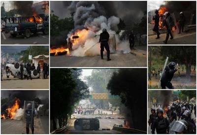 Desalojo policiaco de la CNTE deja 6 muertos y 100 heridos en Oaxaca