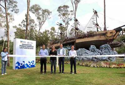 Moreno Valle y Banck inauguran Parque Temático 2 en Los Fuertes