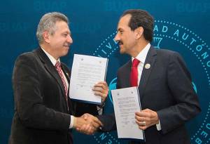BUAP firma convenio con la Universidad de Lima