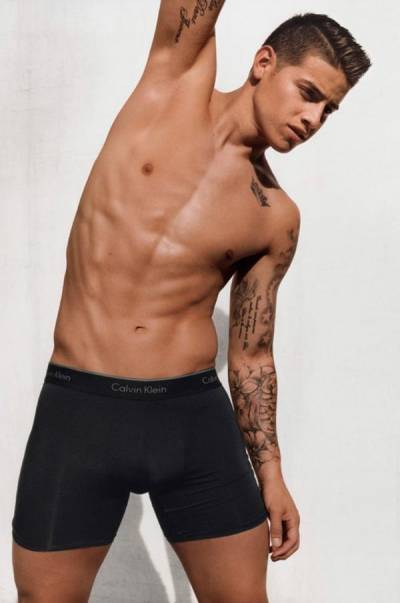 FOTOS: James Rodríguez se convirtió en modelo de Calvin Klein