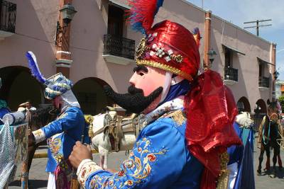 FOTOS: Inicia la música y el baile en el Carnaval de Huejotzingo