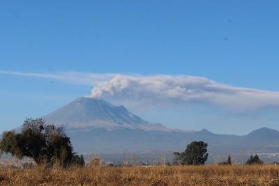 PC descarta estruendos inusuales en las faldas del volcán Popocatépetl