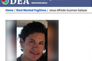 El hijo de El Chapo entra a la lista de los más buscados por la DEA
