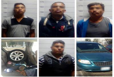 Policía capturó a banda dedicada al robo de autopartes en Puebla