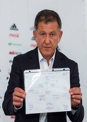 JC Osorio dio a conocer lista del Tri para Copa de Oro y Confederaciones