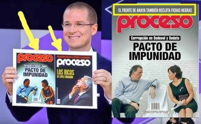 Anaya, criticado por editar portada de Proceso