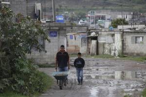 Desalojan a 40 familias del sur de la ciudad de Puebla por inundaciones