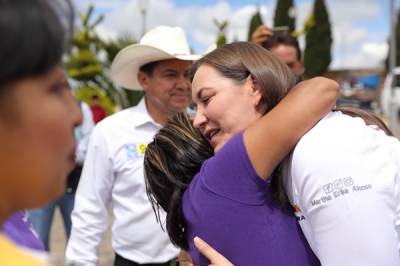 Martha Erika solucionará el problema del agua en Vicente Guerrero