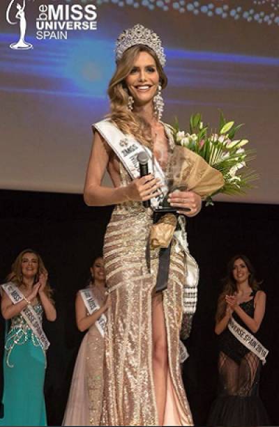 Ángela Ponce, primer transexual en proclamarse Miss Universo España