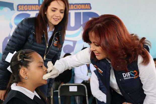 Dinorah López de Gali puso en marcha la Segunda Semana Nacional de Salud Bucal