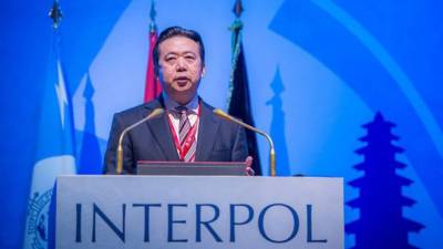 Reportan desaparecido al presidente de Interpol
